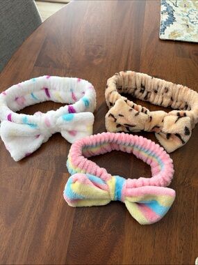 Spa Bow Headband Trio